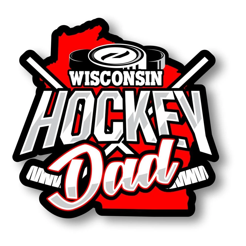Hockey Dad State Sticker - Image 7