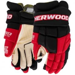 Sher-Wood Rekker Element Pro Hockey Gloves - Senior -Shock Doctor Popular Shop sher wood rekker element pro hockey gloves senior black red white