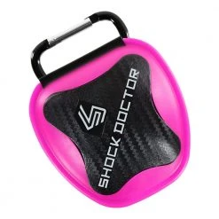 Shock Doctor Anti-Microbial Mouth Guard Case -Shock Doctor Popular Shop shock doctor anti microbial mouth guard case trans pink