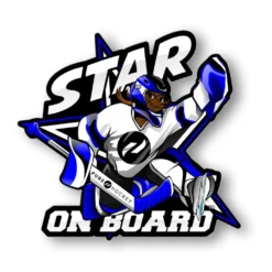 Star on Board Girl - Goalie