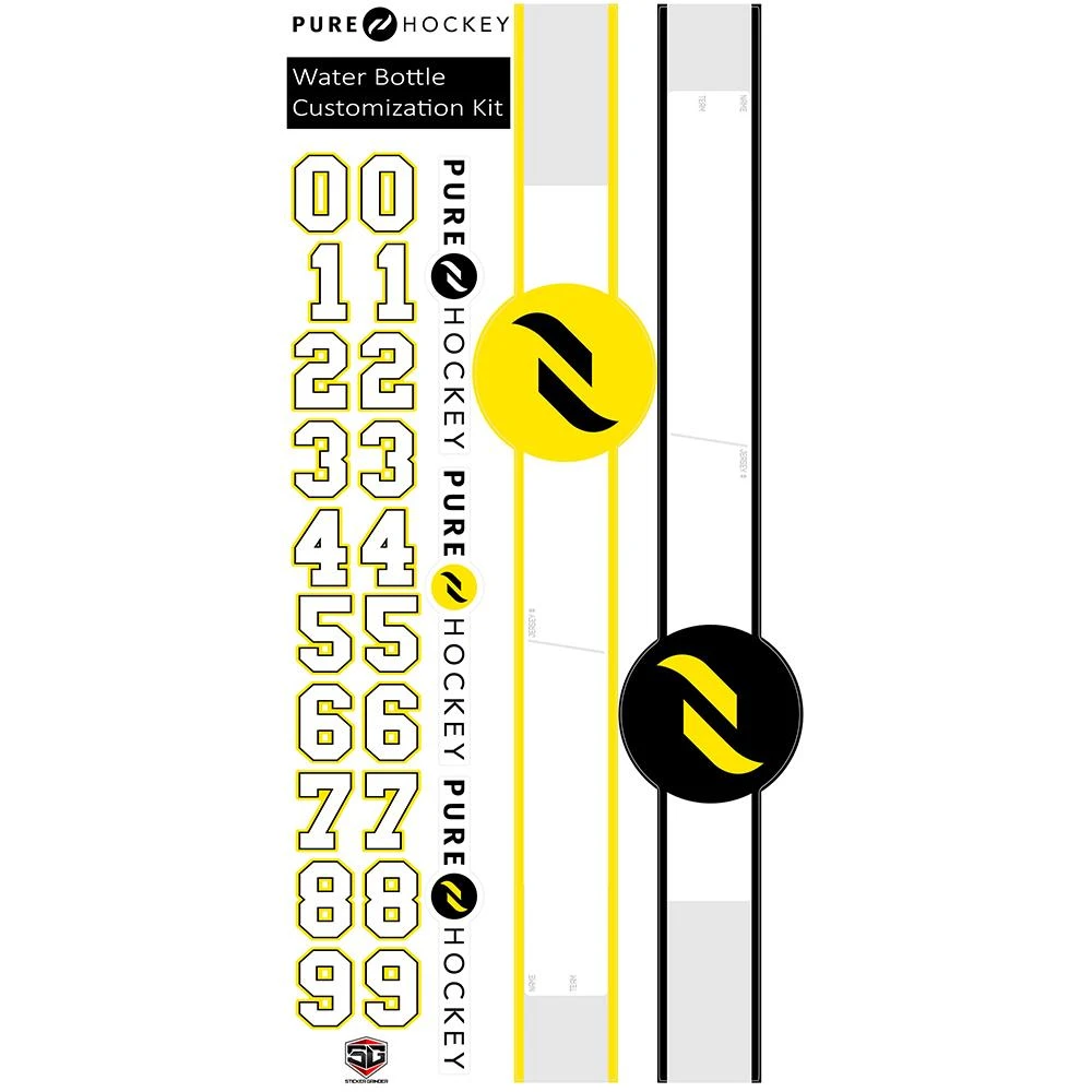 Water Bottle Customization Sticker Kit - Image 2