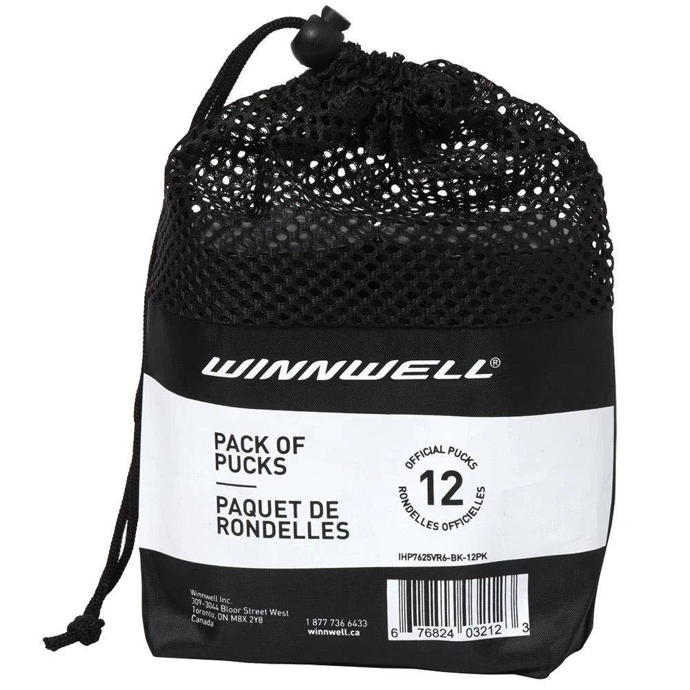 WINNWELL ICE HOCKEY PUCKS 12PK - BLACK WINNWELL ICE HOCKEY PUCKS 12PK - BLACK -Shock Doctor Popular Shop winnwell ice hockey pucks 12pk black black